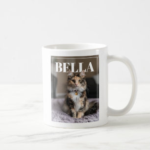 Custom Pet Name PhotoPop Coffee Mug