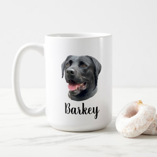 Custom Pet Personalized Dog Face Animal Lover Gift Coffee Mug