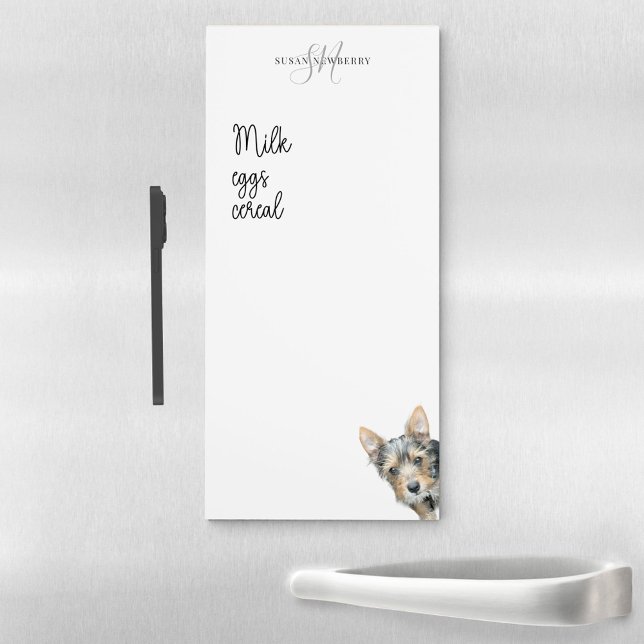 Custom Pet Personalized Magnetic Notepad (Creator Uploaded)