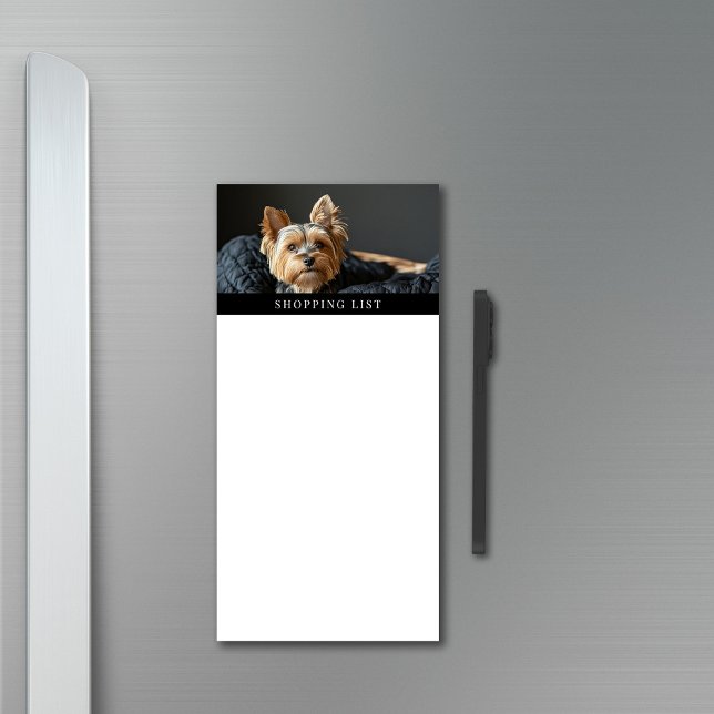 Custom Pet Personalized Magnetic Shopping List Notepad (Creator Uploaded)