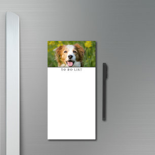 Custom Pet Personalized Magnetic To Do List Notepad