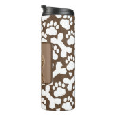 Custom Pet Personalized Picture  Thermal Tumbler (Rotated Right)