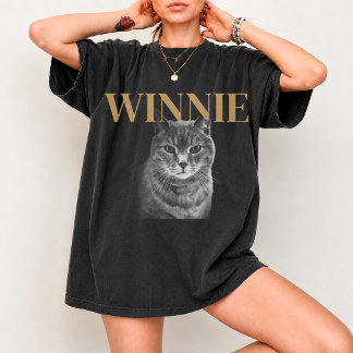 Custom Pet Photo And Name Shirt Custom Picture Cat