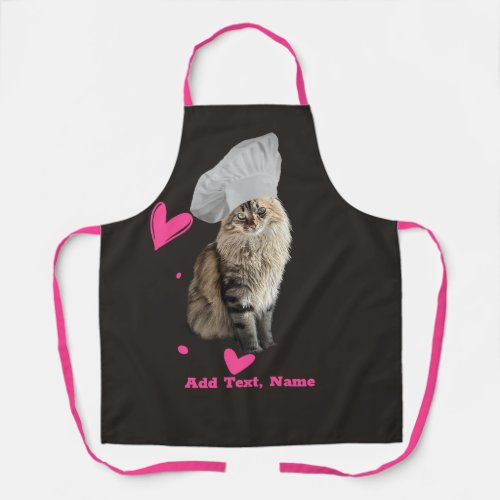 Custom Pet Photo Apron - Personalized Name Gift