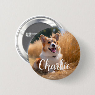 Custom Pet Photo Button