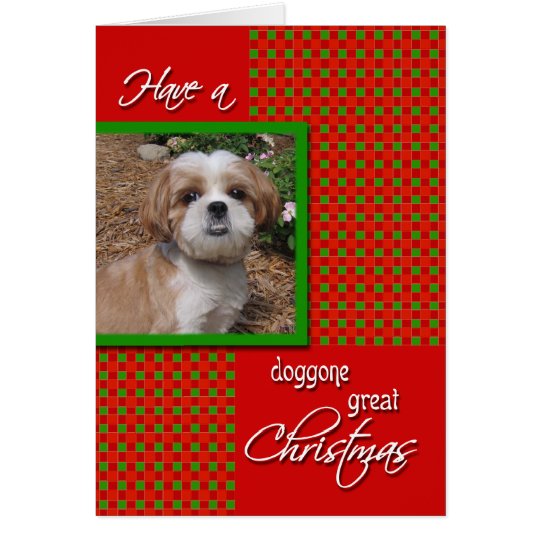 Custom Pet Photo Christmas Card | Zazzle.com