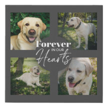 Custom Pet Photo Collage Memorial Keepsake