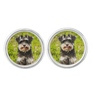 Custom Pet Photo Cuff-Links Cufflinks