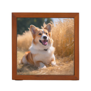 Custom Pet Photo Desk Organizer