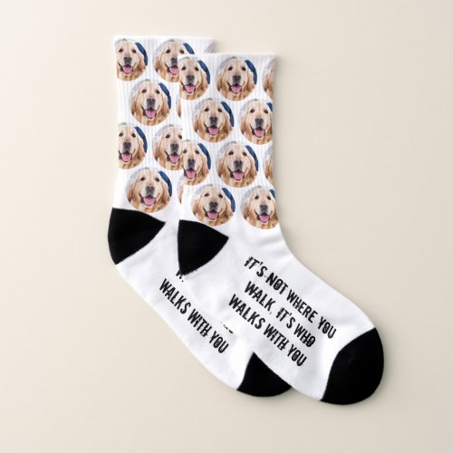 Custom Pet Photo Dog Photo Socks