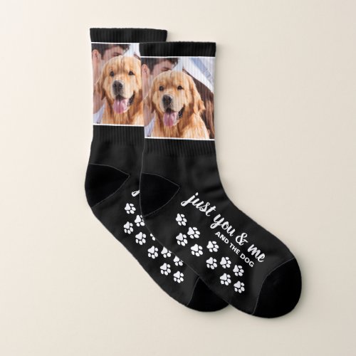 Custom Pet Photo Dog Socks