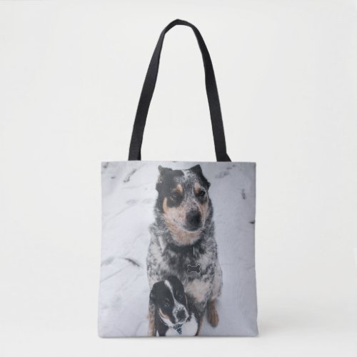 Custom Pet Photo Double Sided Tote