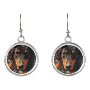 Custom Pet Photo Earrings