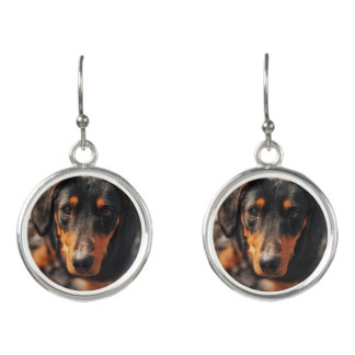 Custom Pet Photo Earrings