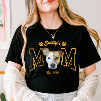 Custom Pet Photo Face for Dog Mom Cat Mom