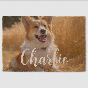 Custom Pet Photo Fiber Doormat