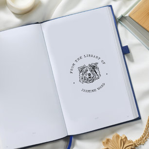 Custom Pet Photo From the Library Of Rubber Stamp