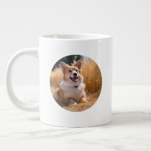 Custom Pet Photo Giant Coffee Mug