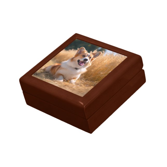 Custom Pet Photo Gift Box (Side)