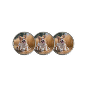 Custom Pet Photo Golf Ball Marker