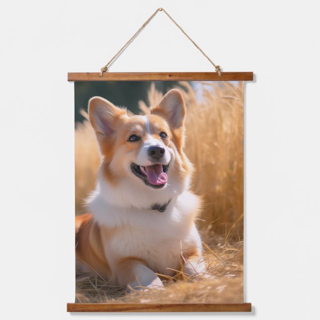 Custom Pet Photo Hanging Tapestry (Front)