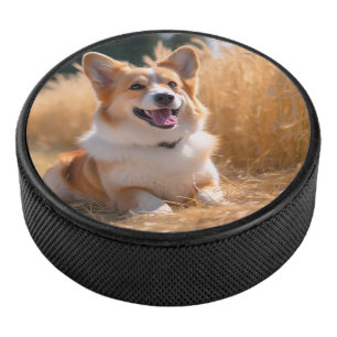 Custom Pet Photo Hockey Puck