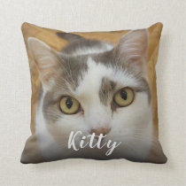 Custom Pet Photo Image Personalized Throw Pillow Custom Pet Photo Image Personalized Throw Pillow