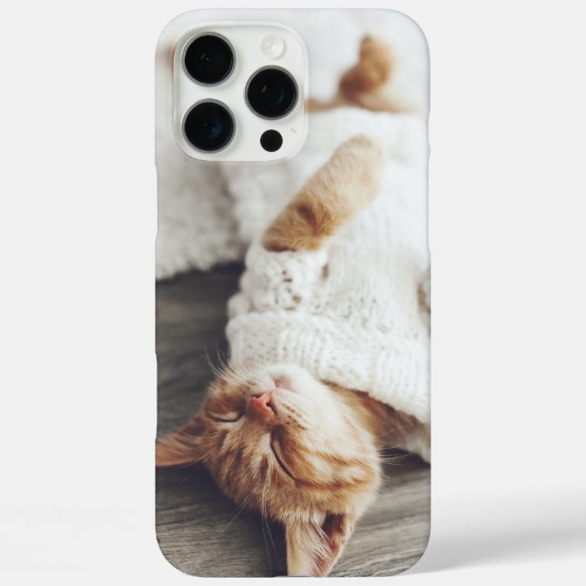 Custom Pet Photo Keepsake Gift Cute Dog or Cat Case-Mate iPhone Case (Back)
