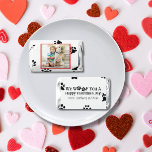 Custom Pet Photo Kids Valentine's Day Chocolate Hershey's Miniatures