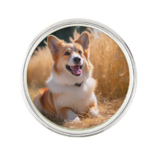 Custom Pet Photo Lapel Pin