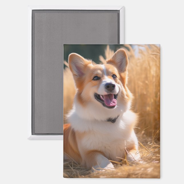 Custom Pet Photo Magnet (Front/Back)