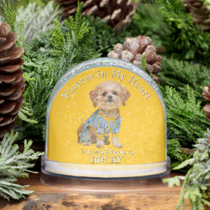 Custom Pet Photo Memorial  Snow Globe