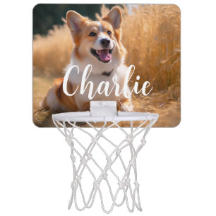 Custom Pet Photo Mini Basketball Hoop