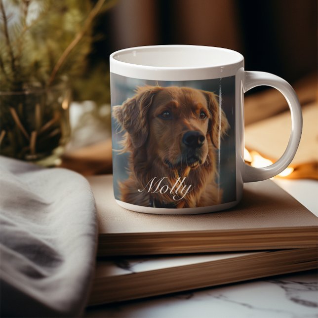 Custom Pet Photo Mug – Personalized Coffee Cup  (Creator Uploaded)