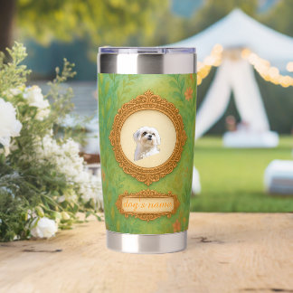 Custom Pet Photo & Name Tumbler
