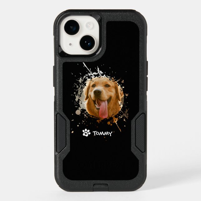 Custom Pet Photo OtterBox Case | Modern Personaliz (Back)