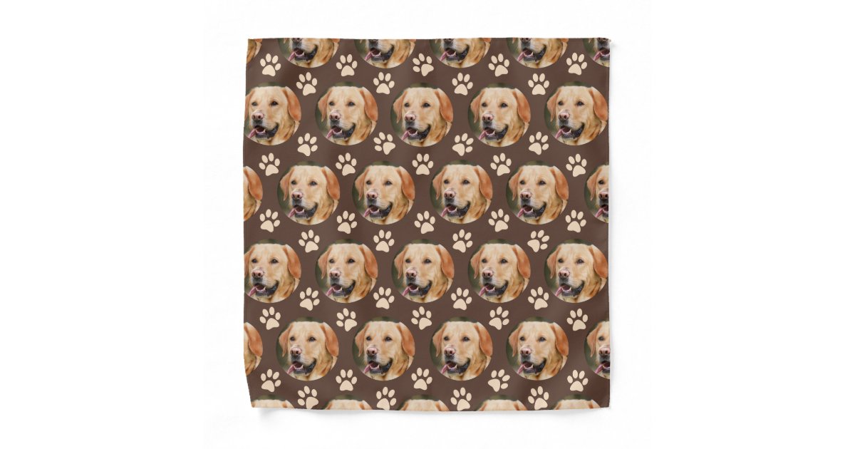 Dog Bandana Brown Inspired