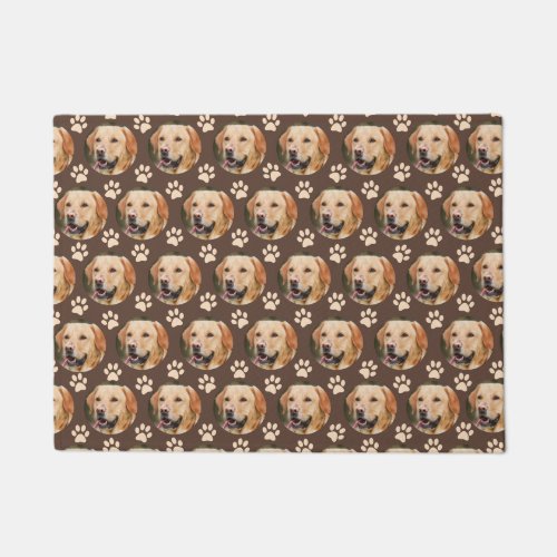 Custom Pet Photo Pattern Dog Doormat