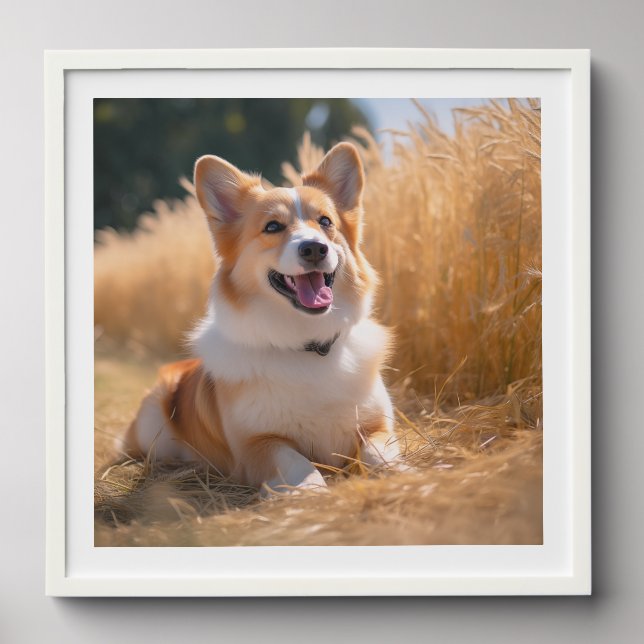 Custom Pet Photo Peel And Stick Photo Tile (Front Set)