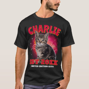 Custom Pet Photo Personalized Bootleg Rap Vintage T-Shirt