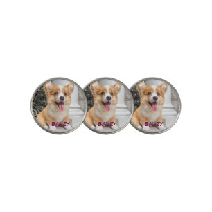 Custom Pet Photo Personalized Golf Ball Marker