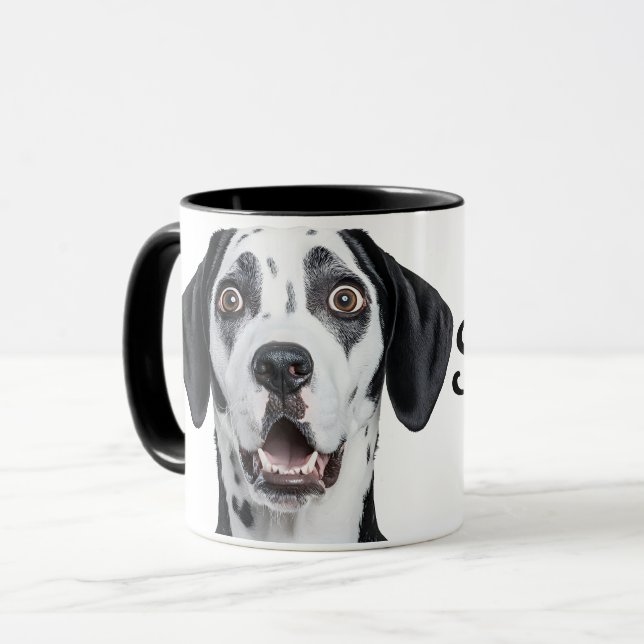 Custom Pet Photo | Personalized name Mug (Front Left)