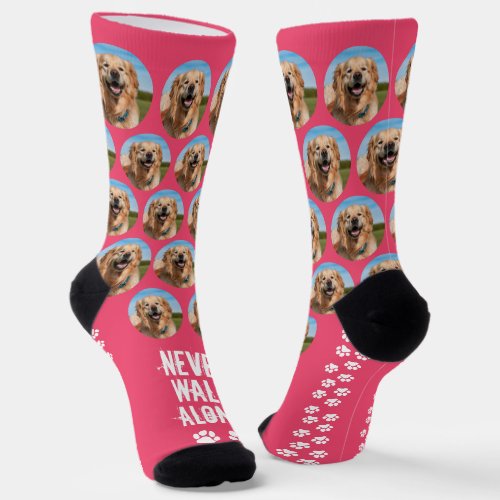 Custom Pet Photo Personalized Unique Dog Socks