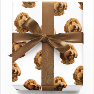 Custom Pet Photo Personalized Wrapping Paper