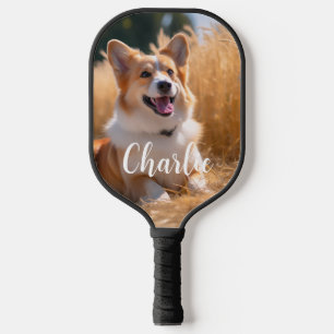 Custom Pet Photo Pickleball Paddle
