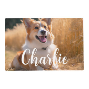 Custom Pet Photo Placemat