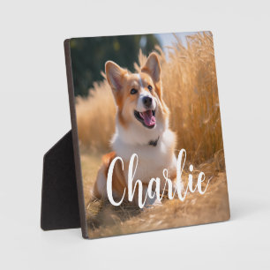 Custom Pet Photo Plaque