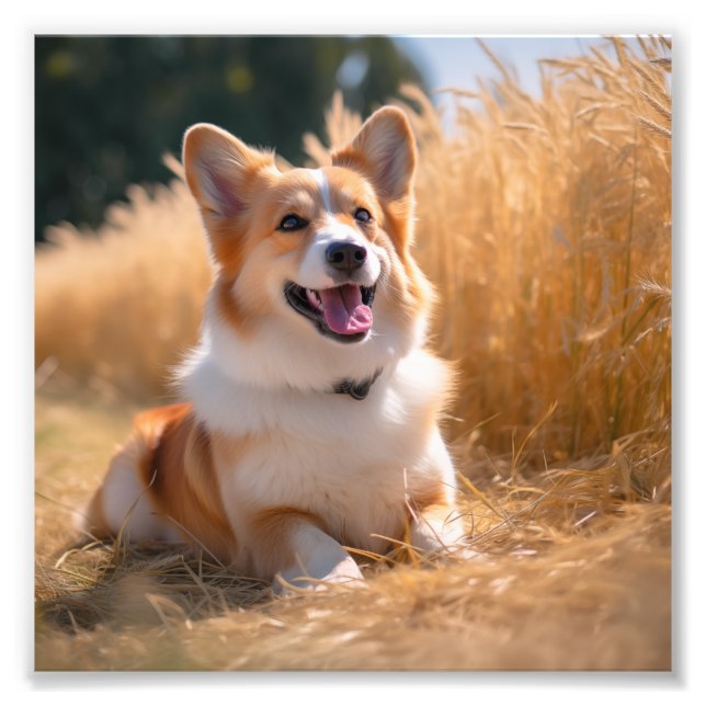 Custom Pet Photo Print (Front)