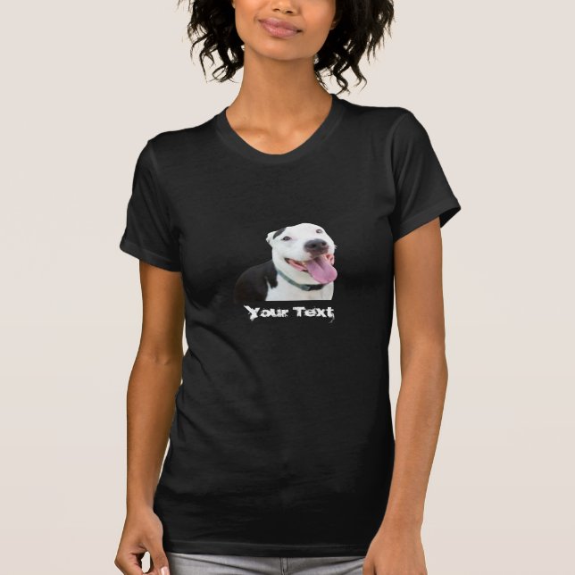 Custom Pet Photo Shirt - Add Your Pet Photo & Name (Front)