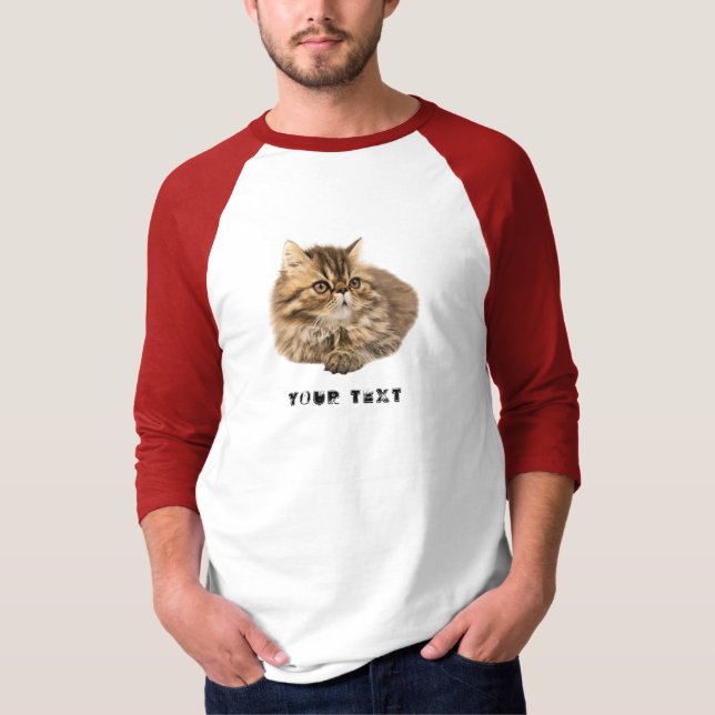Custom Pet Photo Shirt - Add Your Pet Photo & Name (Front)